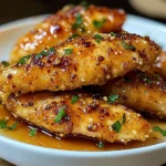 Air Fryer Honey Butter Garlic Chicken Tenders