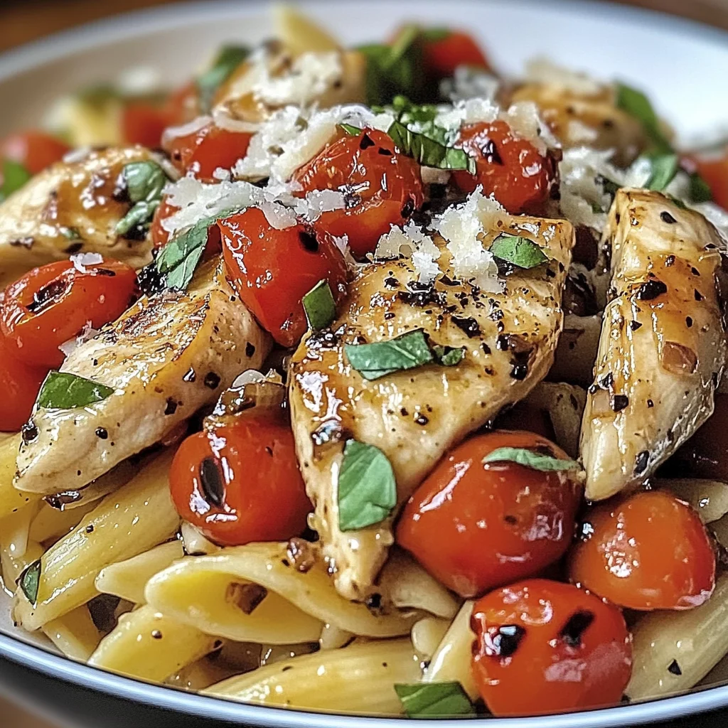 Bruschetta Chicken Pasta