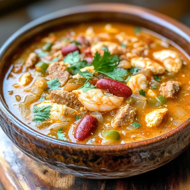 Cajun White Chicken Chili