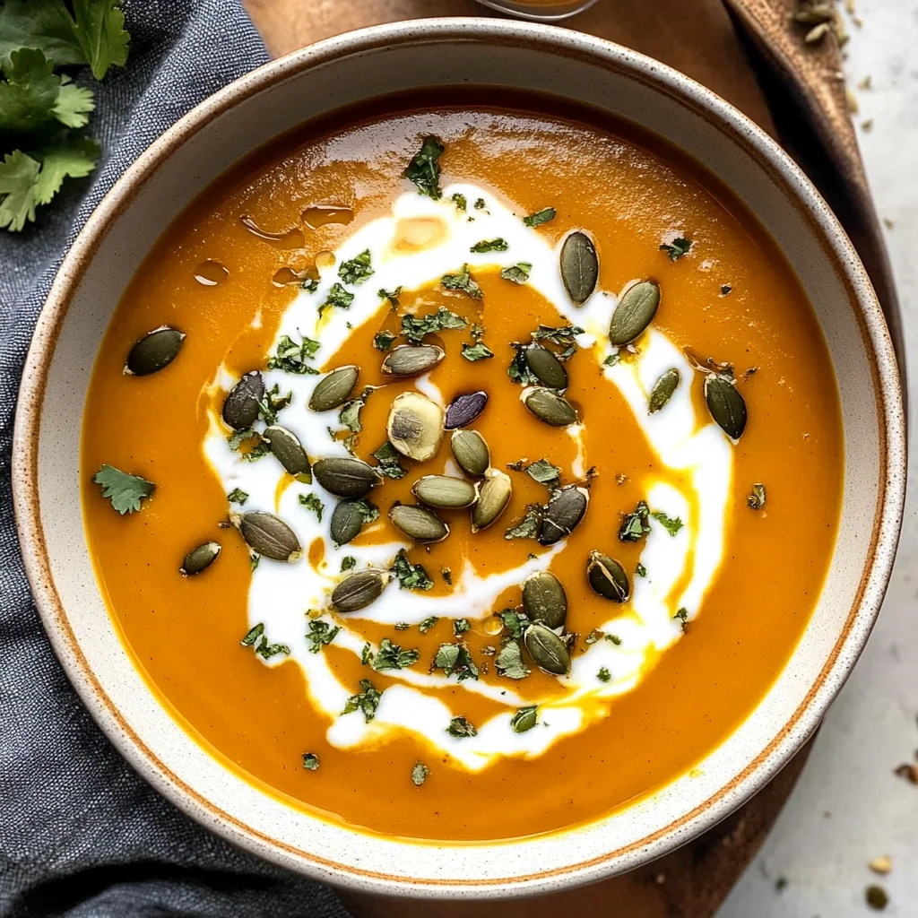 Coconut Curry Pumpkin Soup