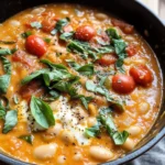 Creamy Tomato White Bean Stew