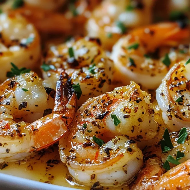 Garlic Parmesan Roasted Shrimp