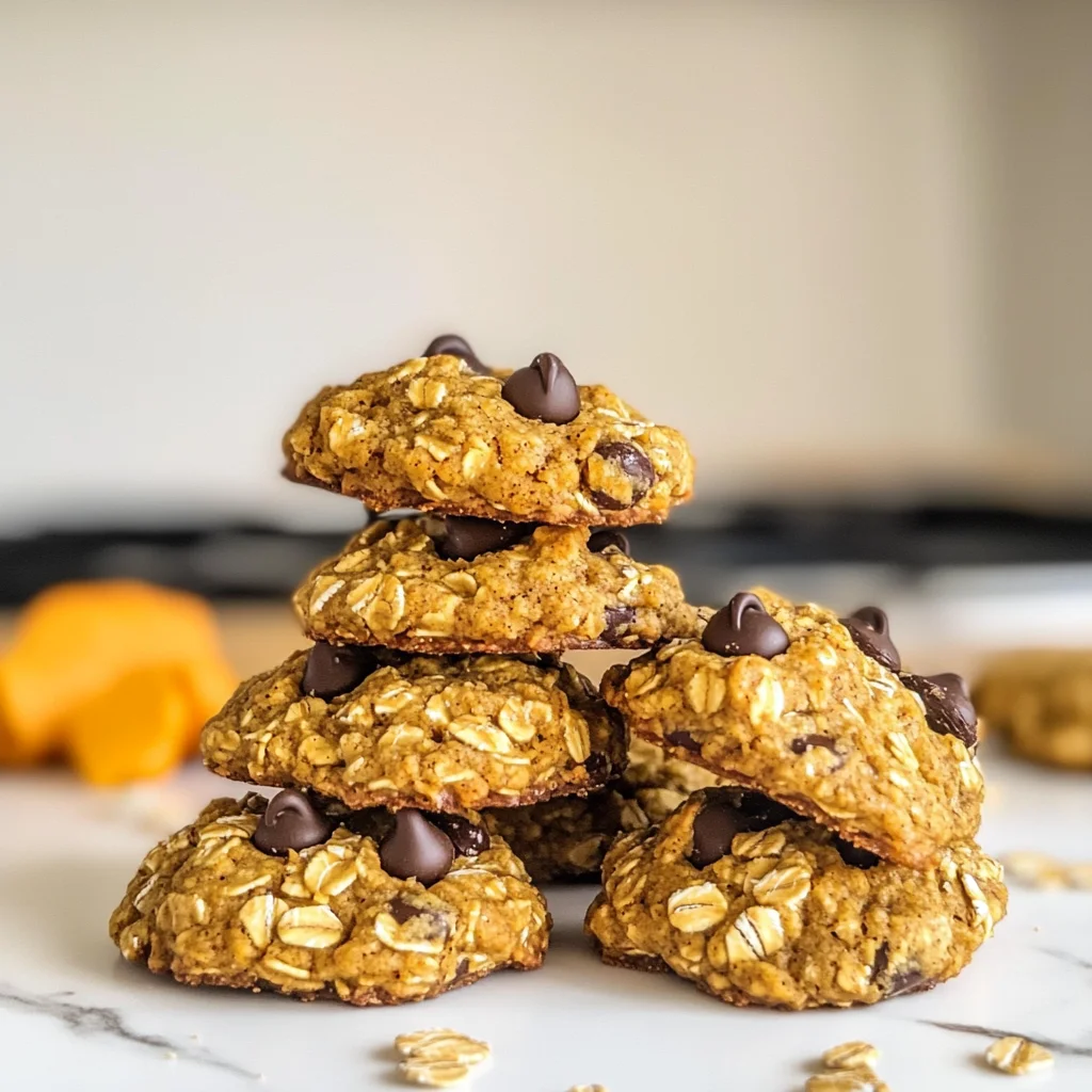 Healthy Pumpkin Oat Cookies