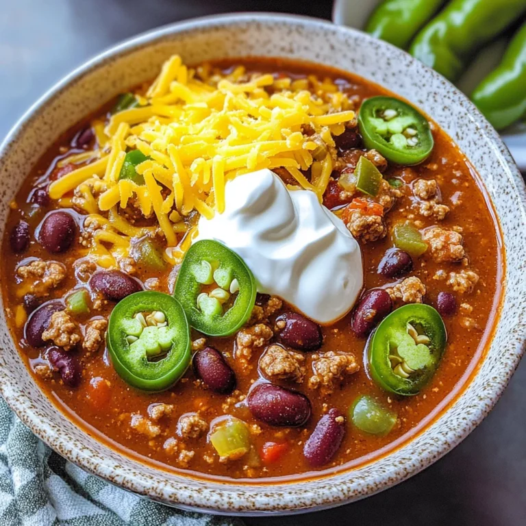 Healthy Turkey Chili