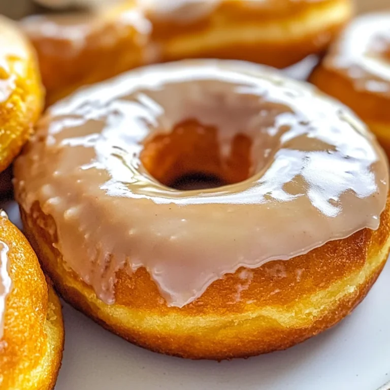 Maple Glazed Pumpkin Donuts