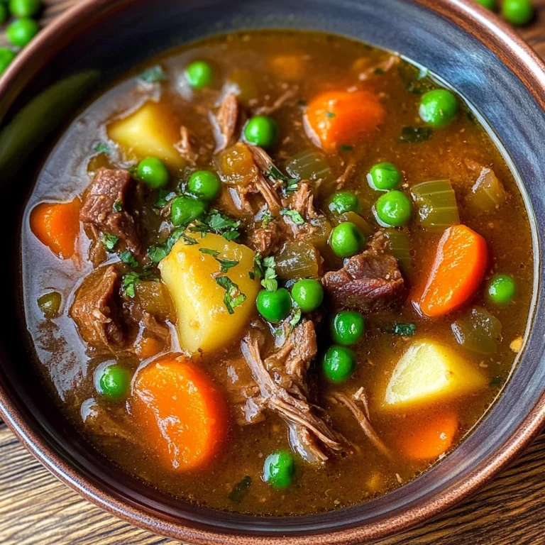 My Mom's Old-Fashioned Vegetable Beef Soup