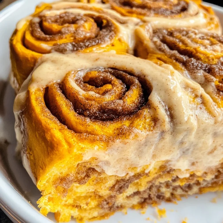 Pumpkin Cinnamon Rolls