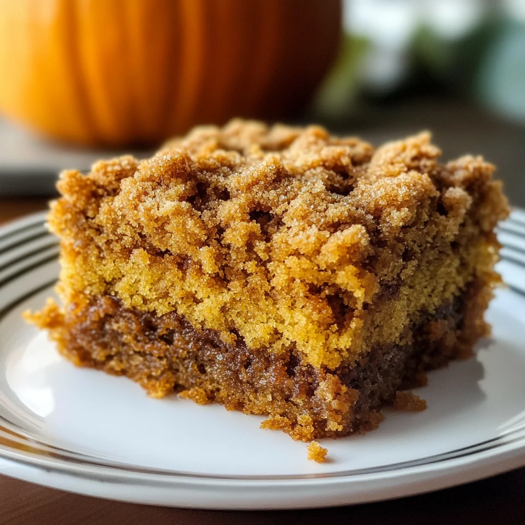 Pumpkin Coffee Cake