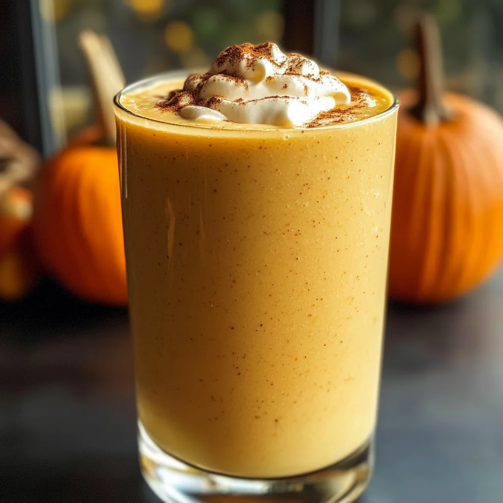 Pumpkin Smoothie