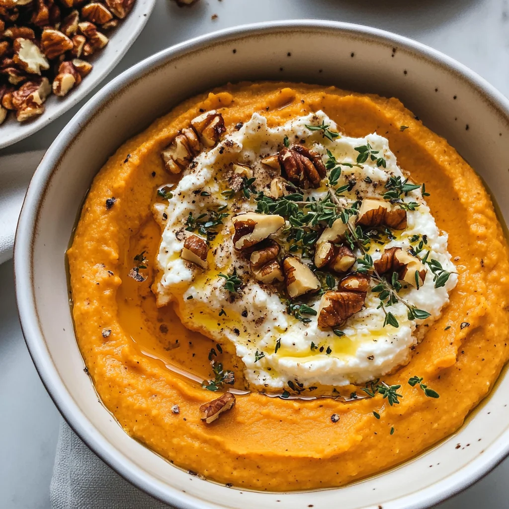 Pumpkin Whipped Feta Dip