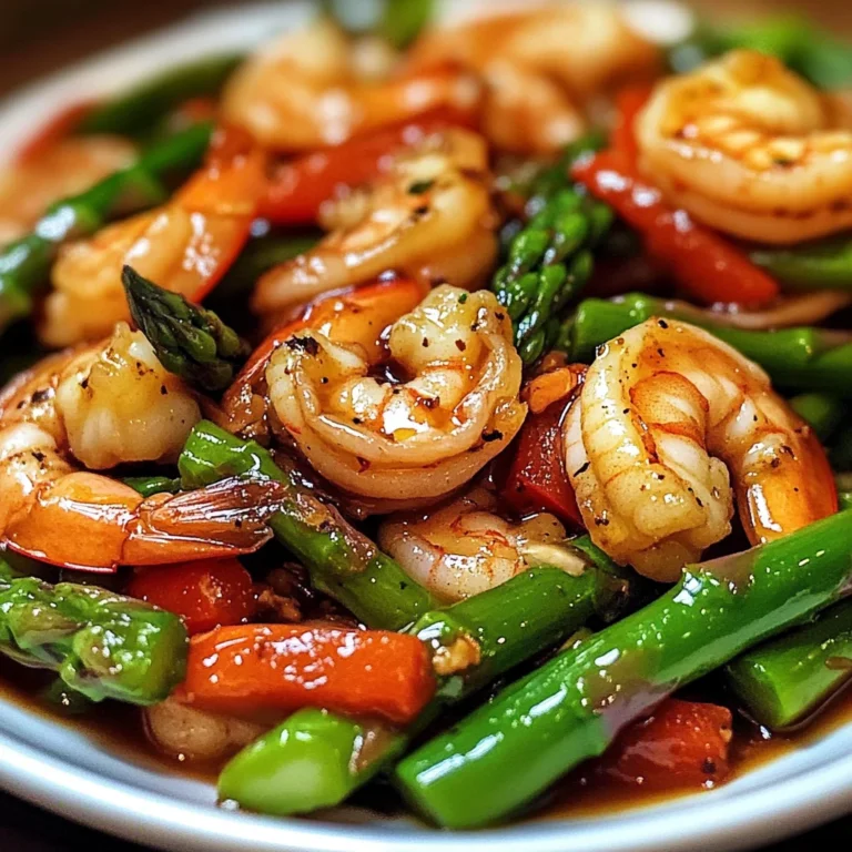 Shrimp Asparagus Stir Fry: A Quick and Delicious Recipe for Healthy Eating