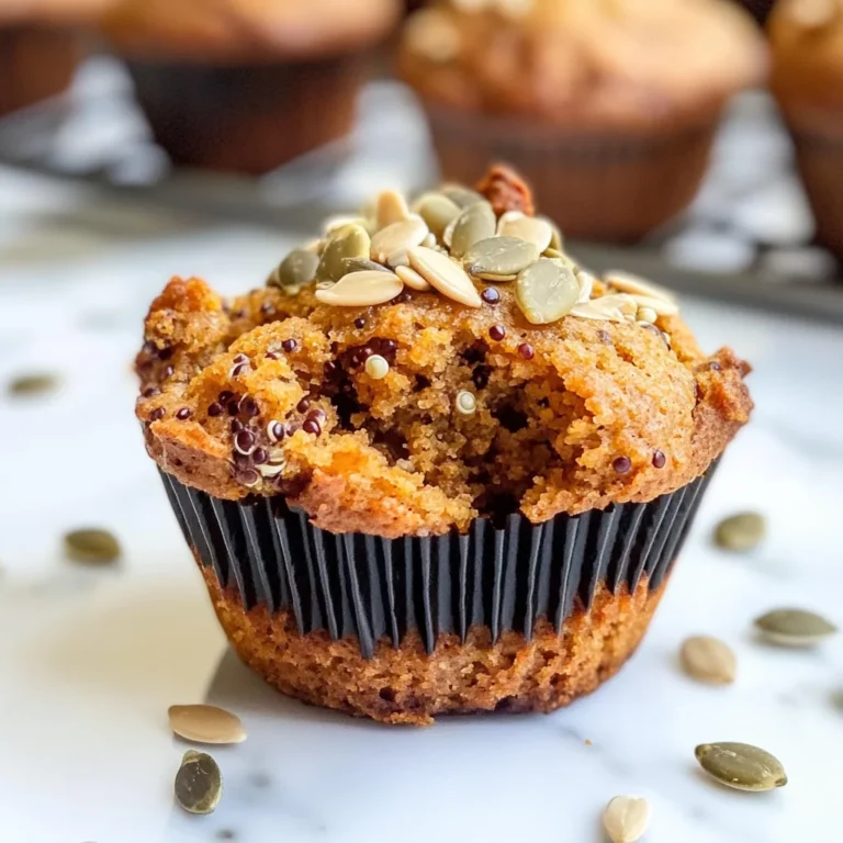 Skinny Pumpkin Quinoa Muffins