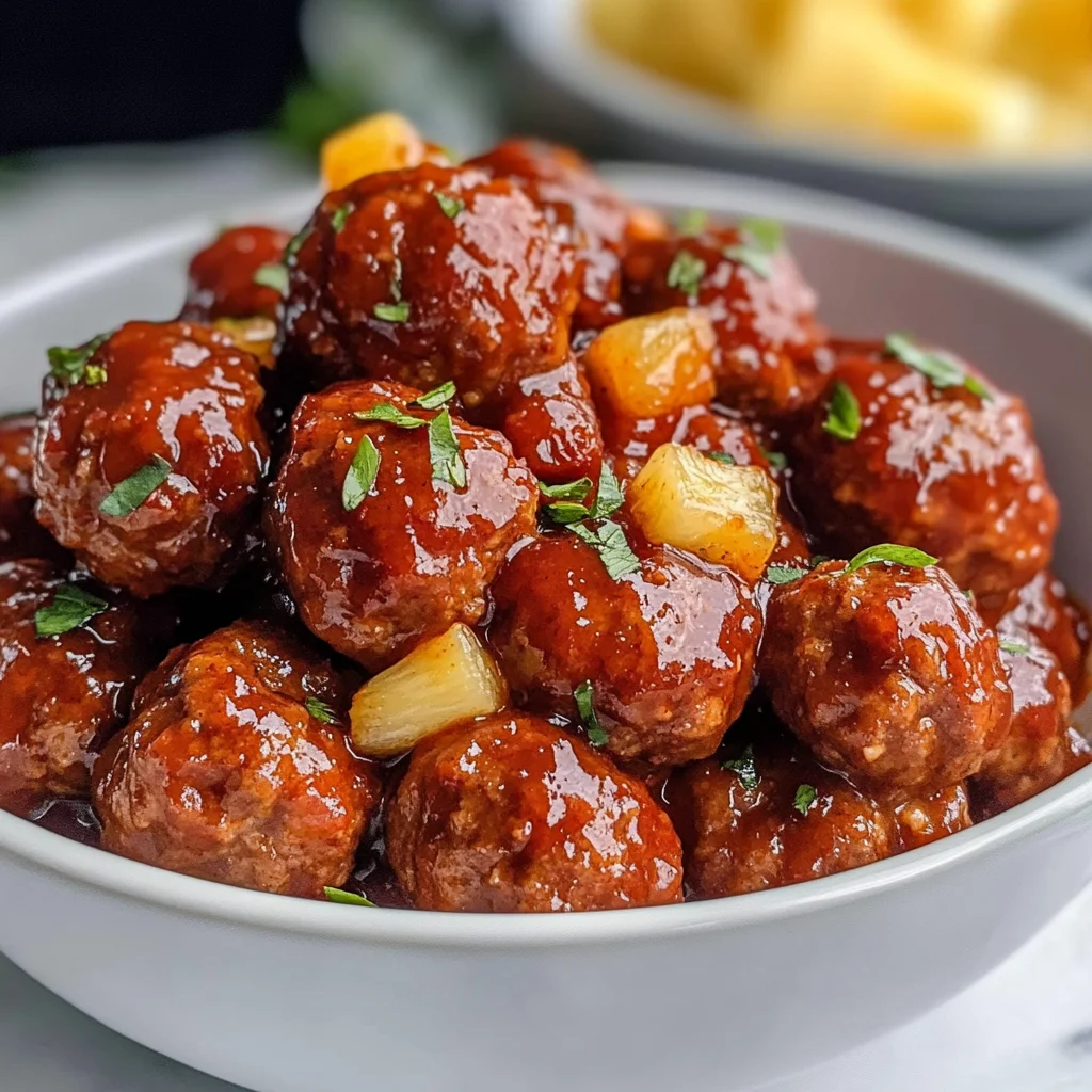 Sweet chili Meatballs Crockpot Recipe
