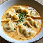 Thai Coconut Curry Dumpling Soup