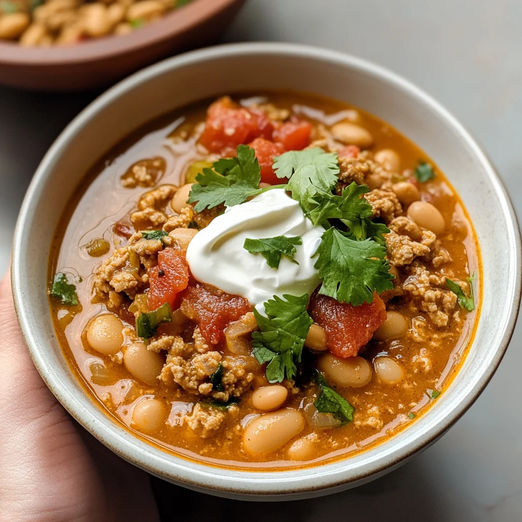 Turkey White Bean Chili