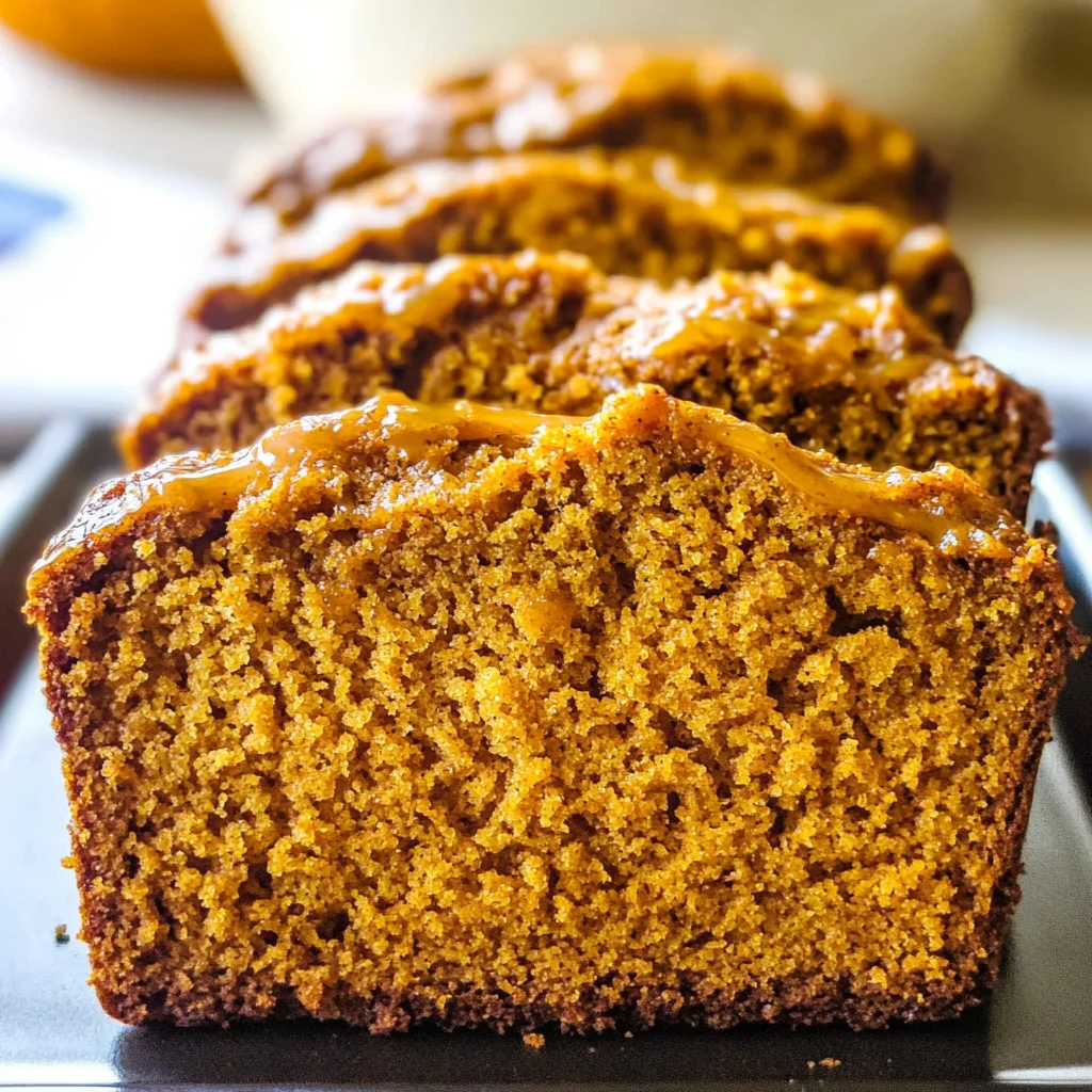 Vanilla Pudding Pumpkin Bread