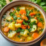 Anti-Inflammatory Veggie Soup with Turmeric
