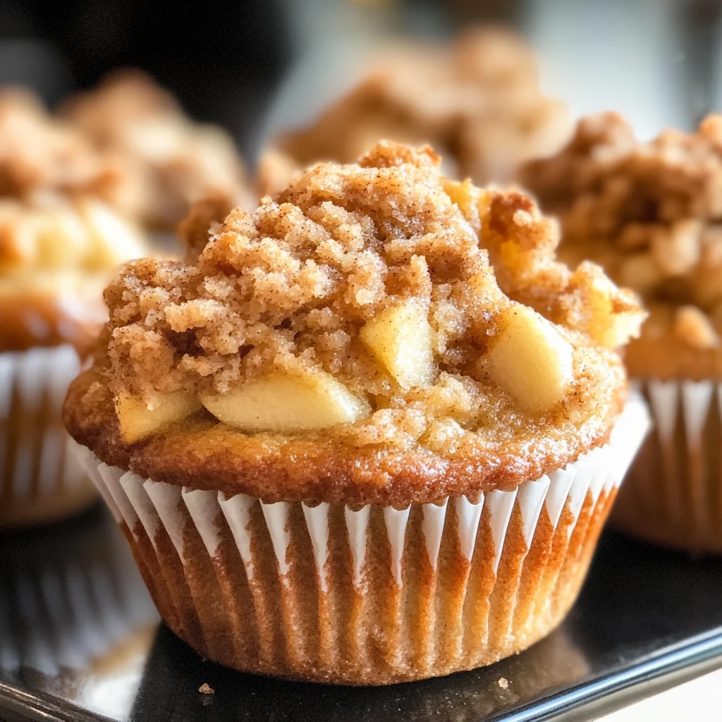 Apple Crumble Muffins
