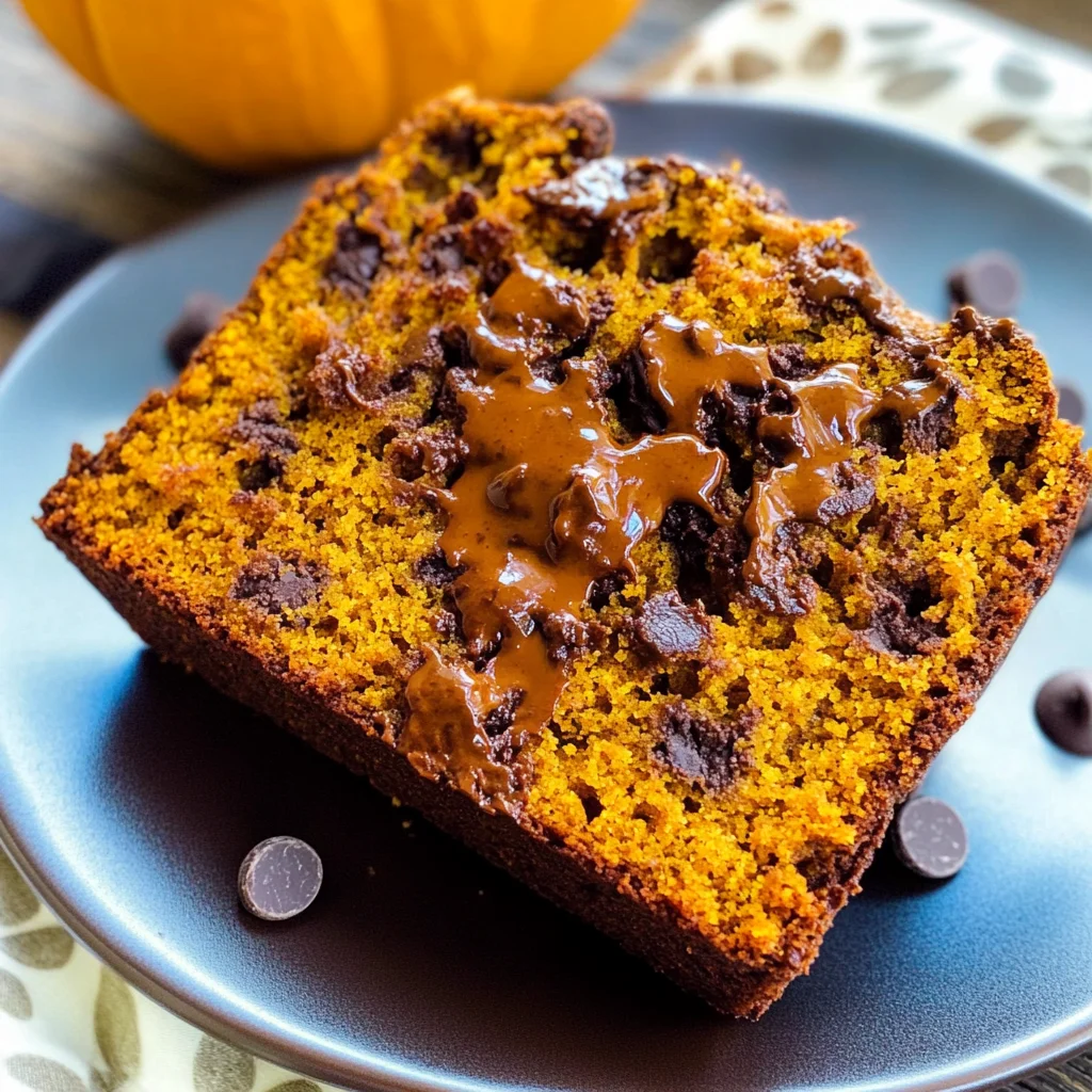Best Chocolate Chip Pumpkin Bread