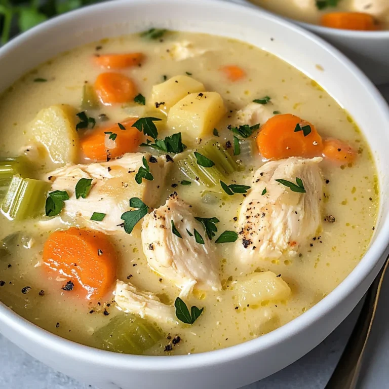 Chicken Pot Pie Soup