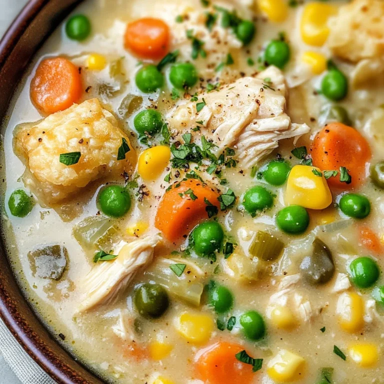 Chicken Pot Pie Soup