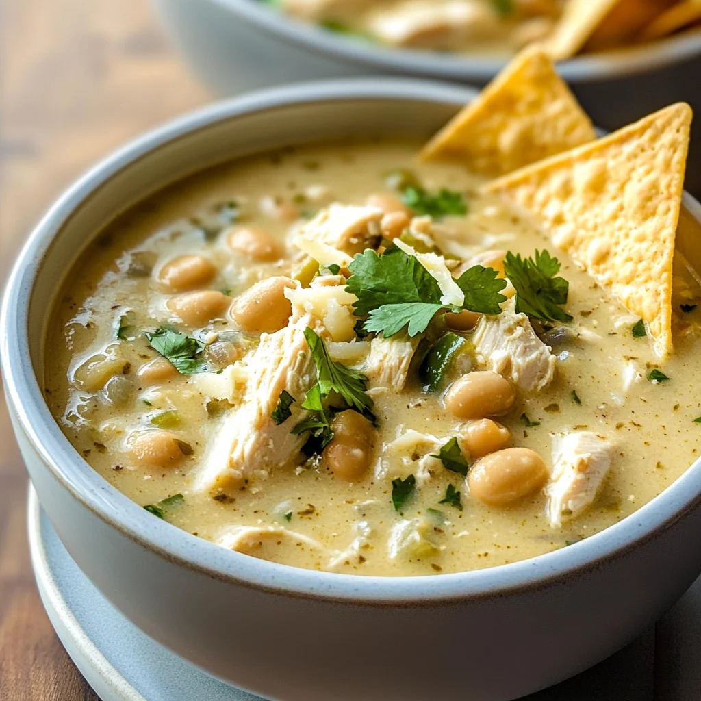 Creamy White Chicken Chili Recipe