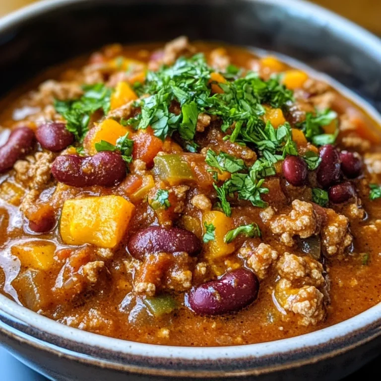 Crockpot Pumpkin Chili