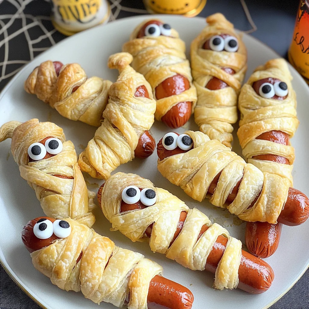 Easy Mummy Hot Dogs Recipe