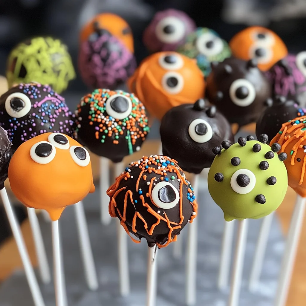 Halloween Cake Pops