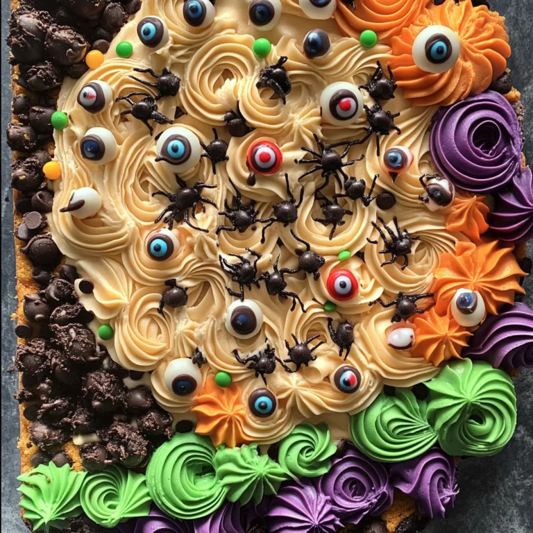 Halloween Cookie Cake