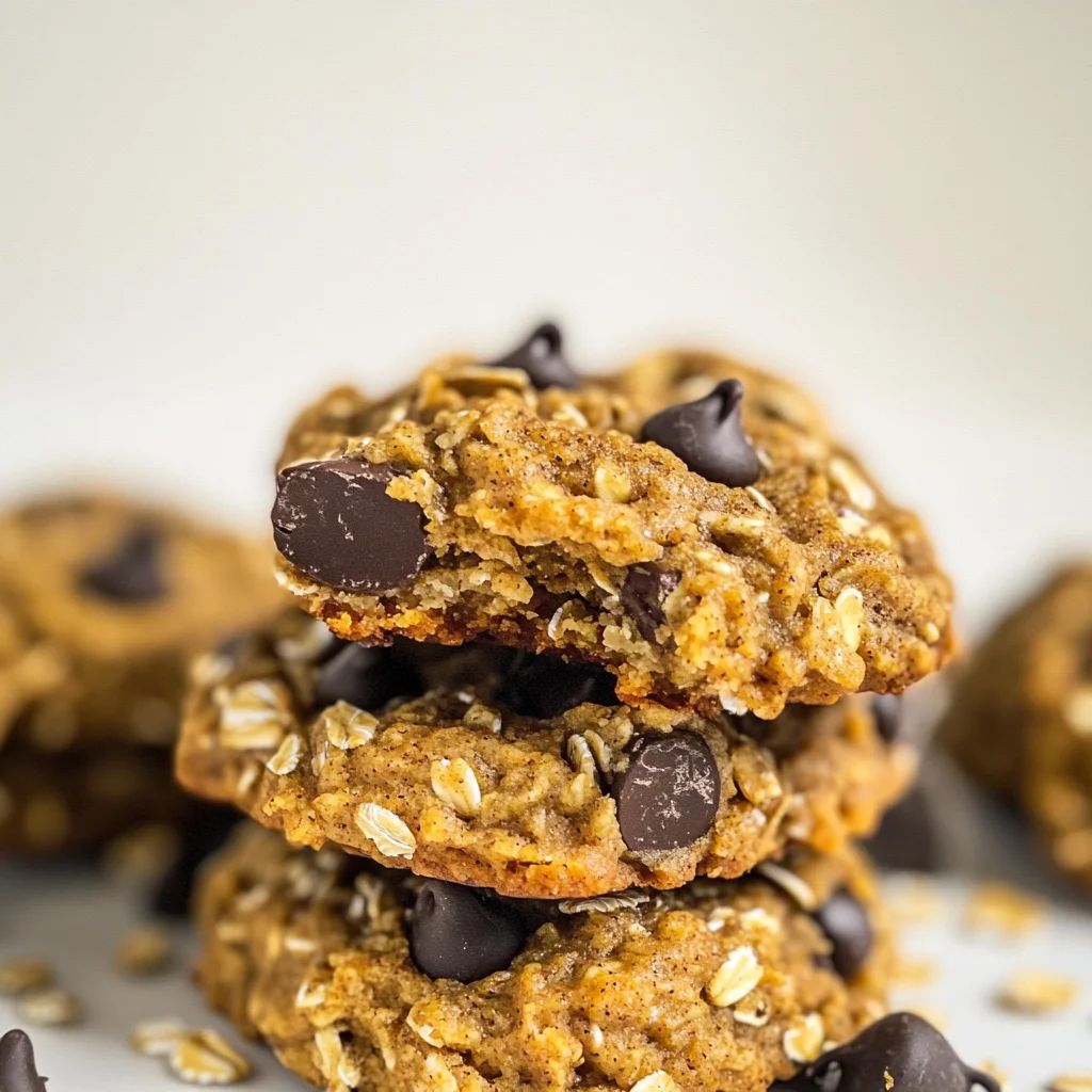 Healthy Pumpkin Oat Cookies