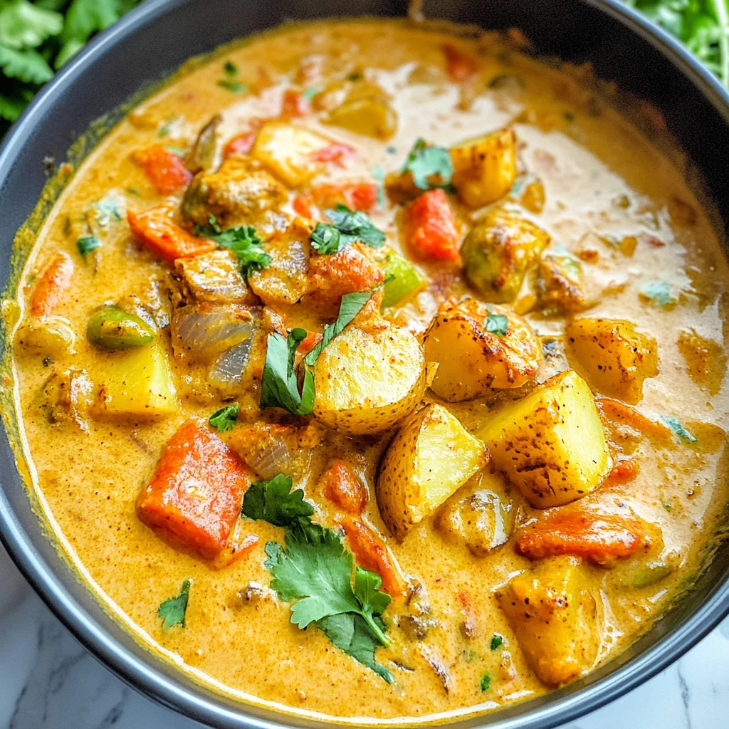 Massaman Curry with Roasted Potatoes