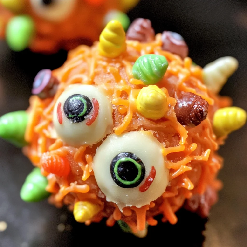Monster Cake Balls