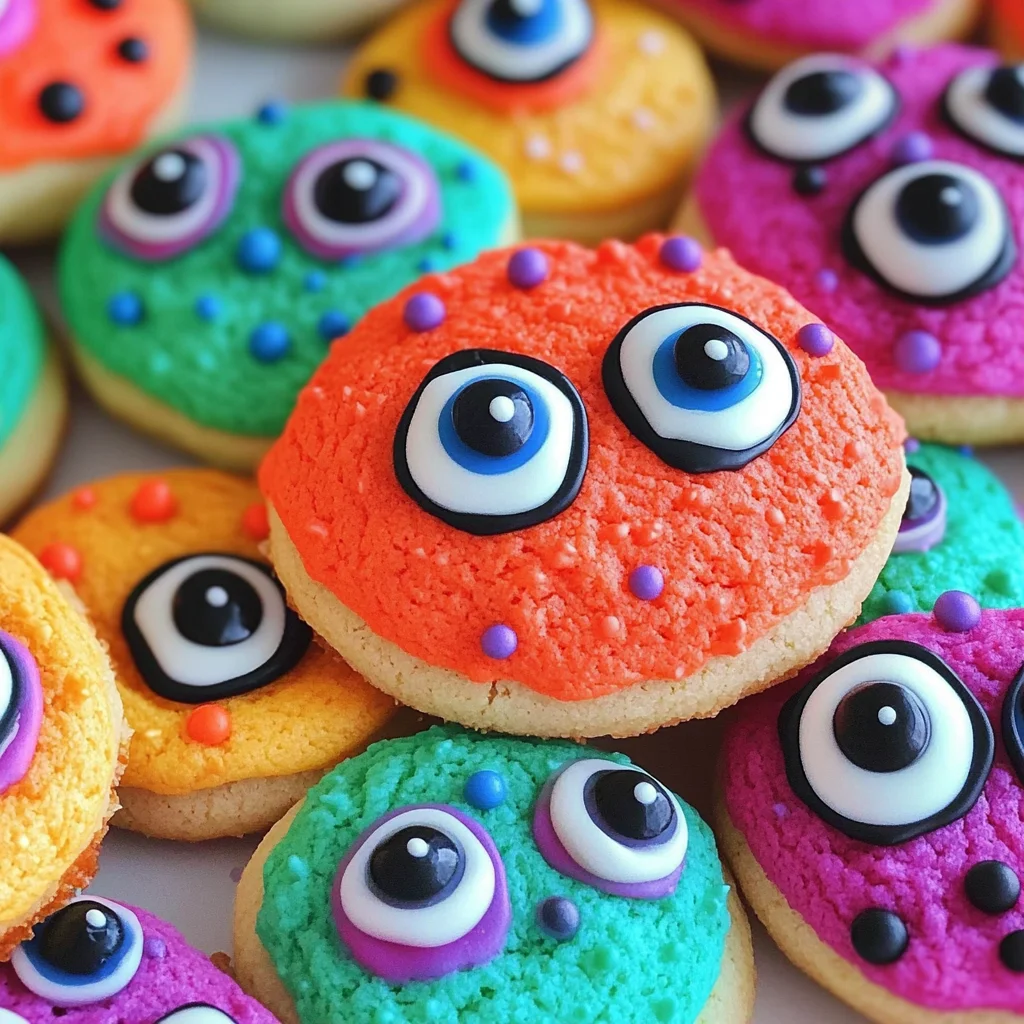 Monster Eye Cookies
