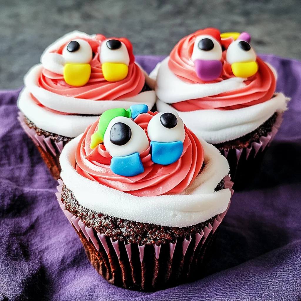 Mummy Cupcakes