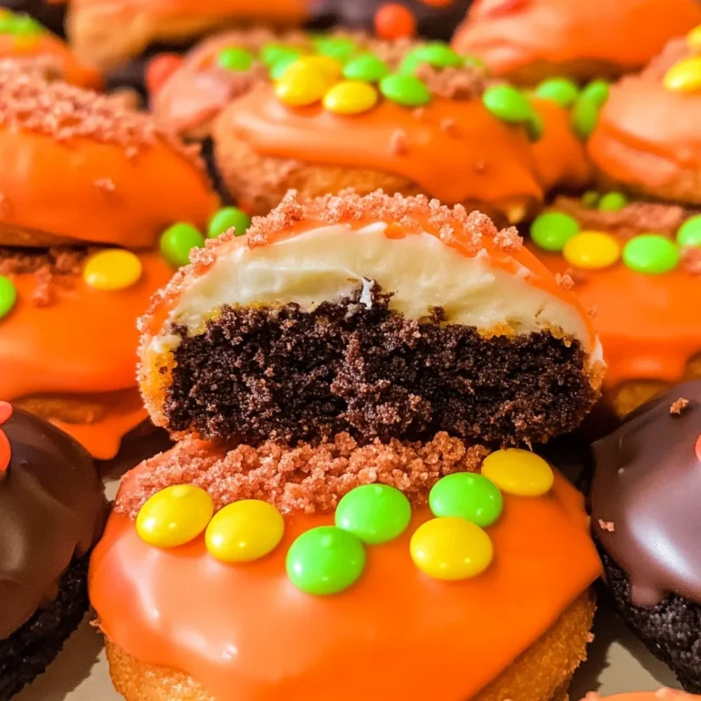 No Bake Pumpkin Patch Cookies