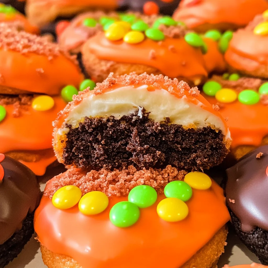 No Bake Pumpkin Patch Cookies