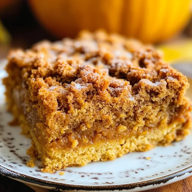 Pumpkin Coffee Cake
