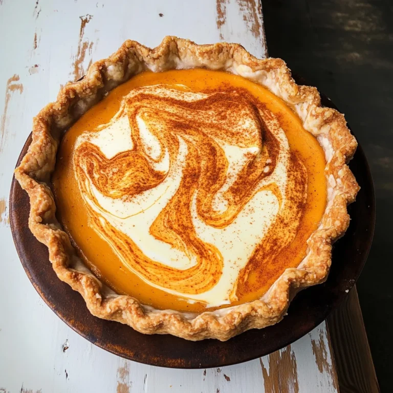 Pumpkin Mascarpone Pie