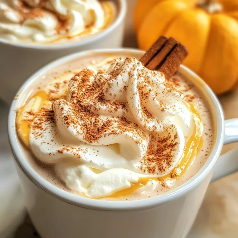Pumpkin White Hot Chocolate
