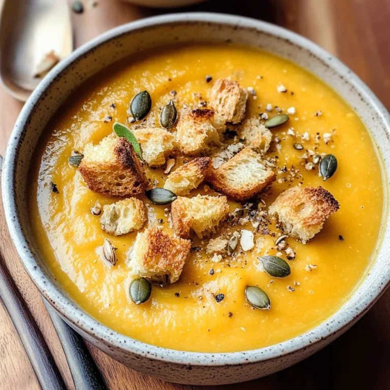 Roasted Butternut Squash Soup Recipe