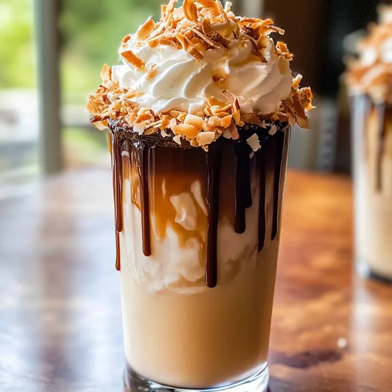 Samoas Iced Coffee