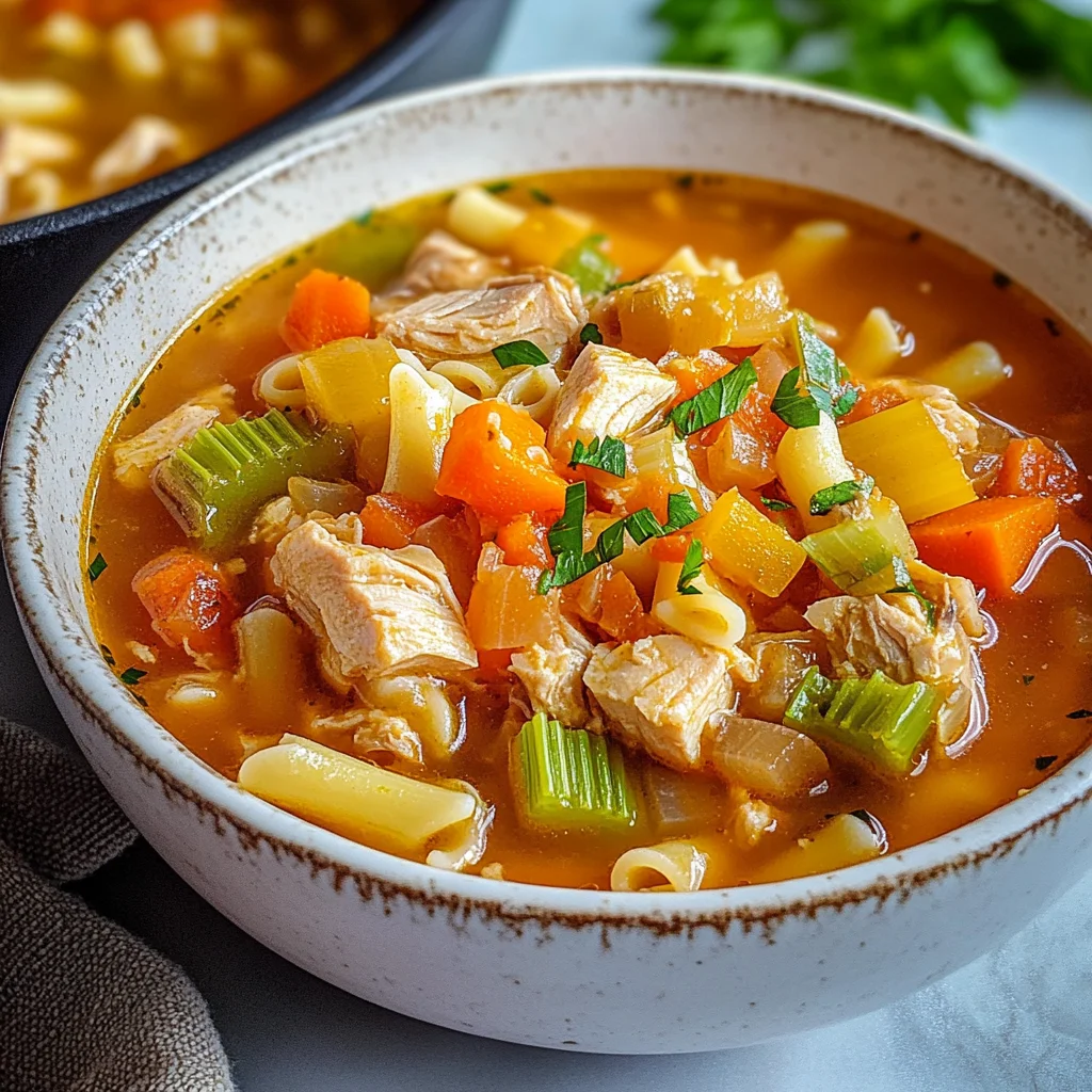 Sicilian Chicken Soup