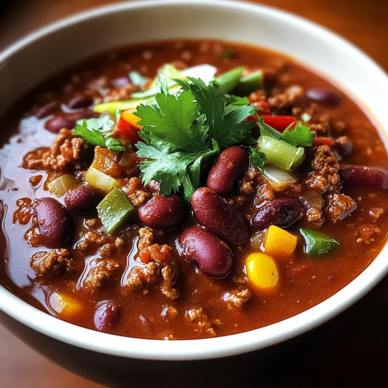 Slow Cooker Chili