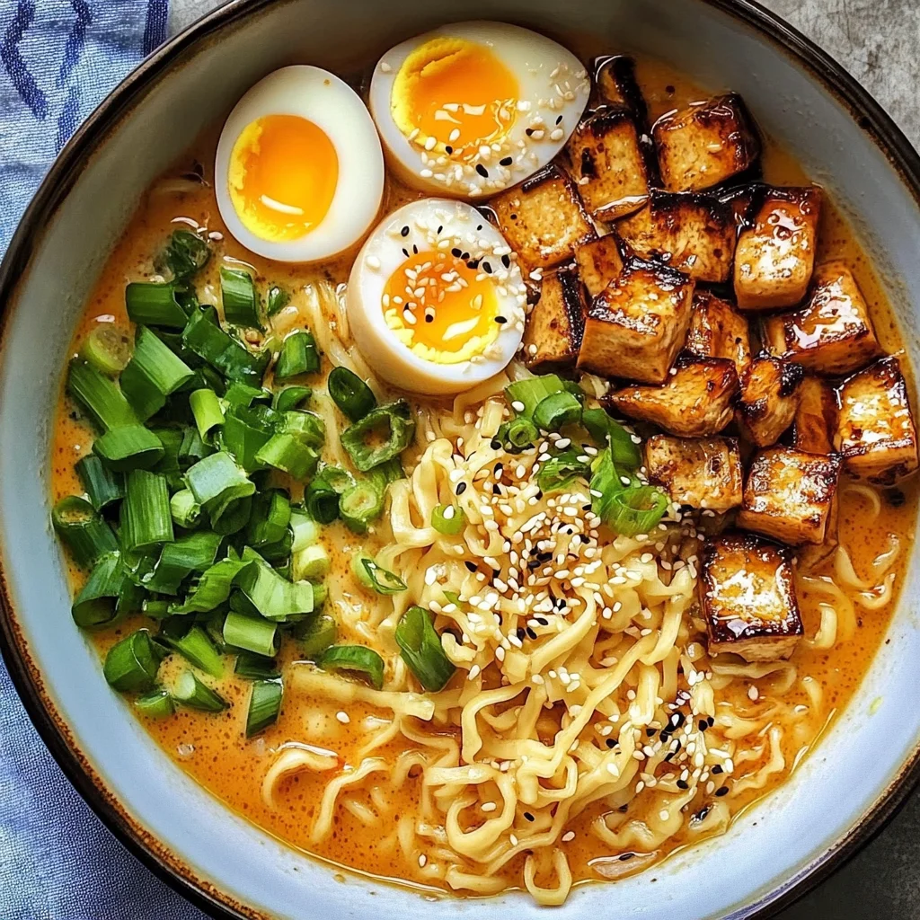 Spicy Coconut Curry Ramen