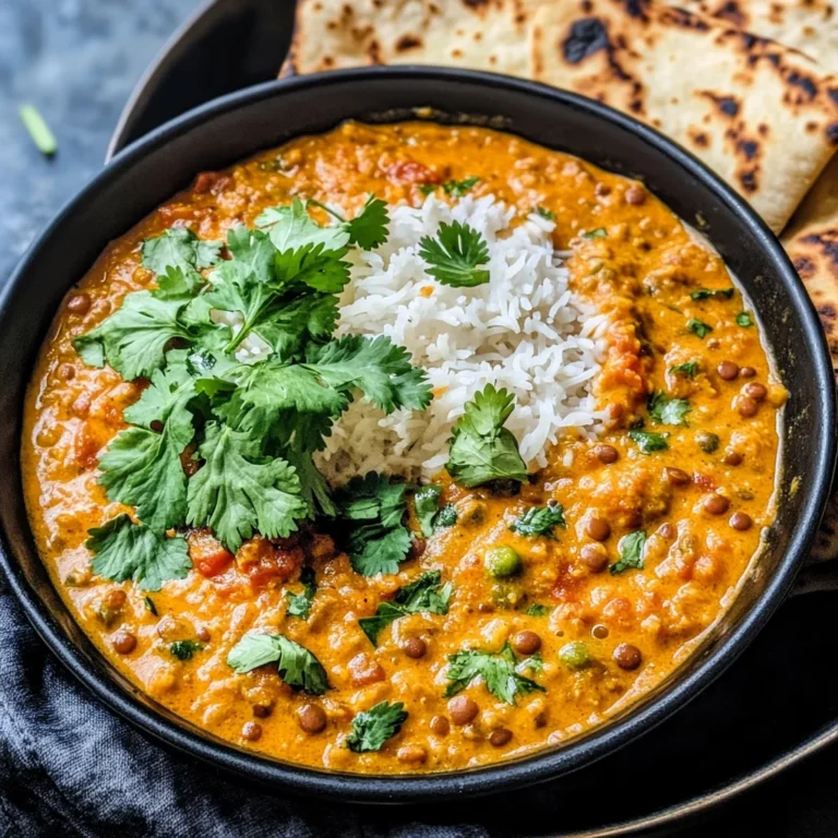 Spicy Red Lentil Curry