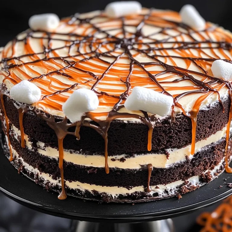 Spiderweb Cake