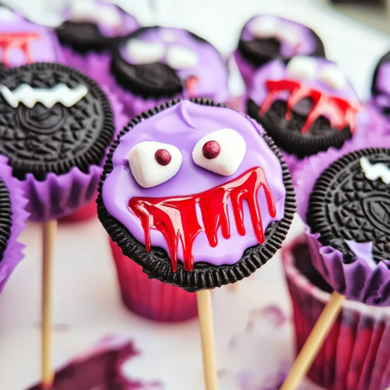 Vampire Oreo Pops