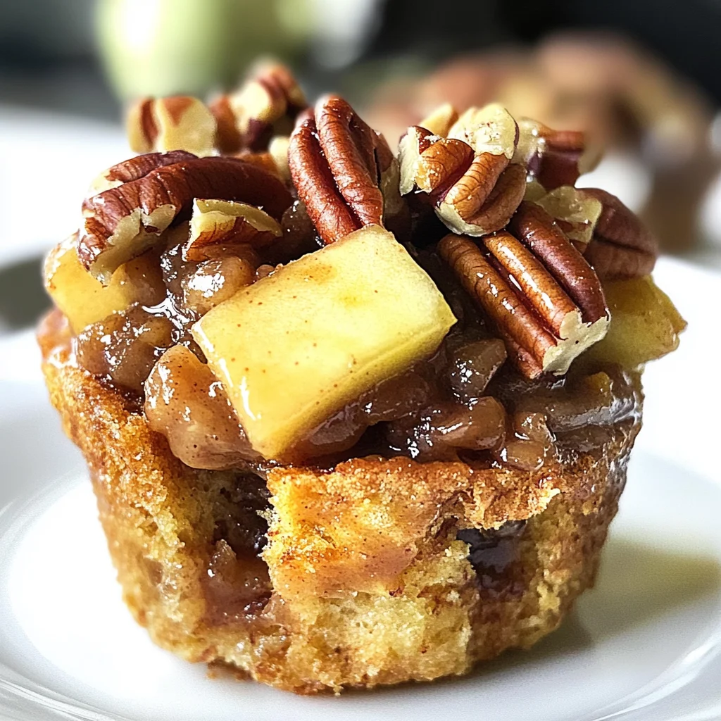 Apple Pecan French Toast Cups