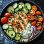 Chicken Tzatziki Bowls